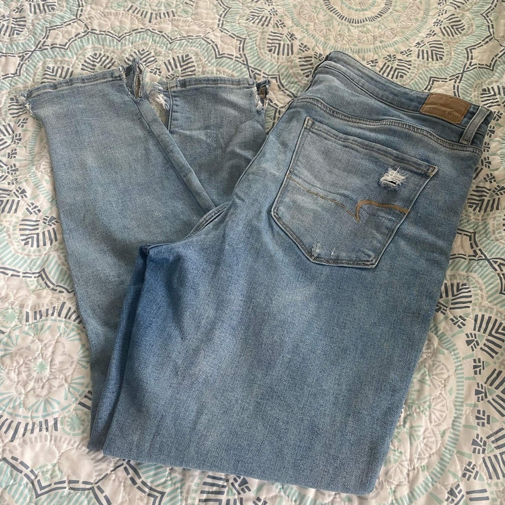 American eagle super hi-rise jegging